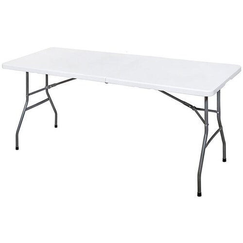  Sto na rasklapanje 183x76 cm, Sklopivi, Beli Cene