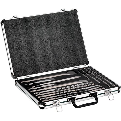 Metabo komplet svedrov in dlet SDS-plus v aluminijastem kovčku 628414000, 17 kos Slike