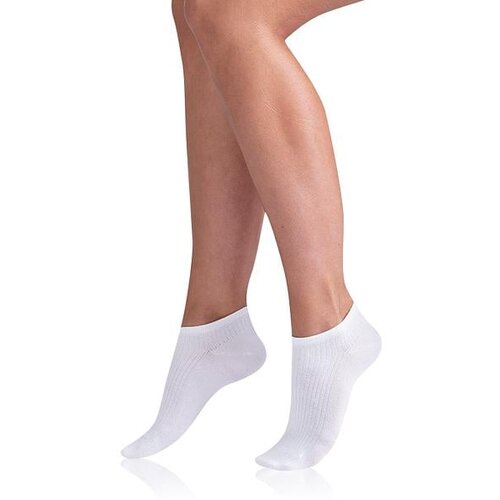 Bellinda MODAL IN-SHOE SOCKS - Women's Modal Socks - White Slike