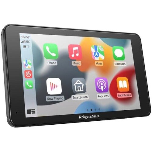 Krüger&Matz Avto radio KM2016, 1DIN, 6.36", CarPlay/AndroidAuto Cene