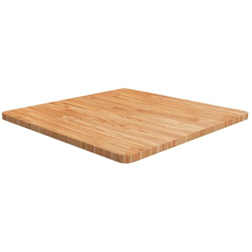 Četvrtasta stolna ploča svjetlosmeđa 70x70x2,5 cm od hrastovine Cijene