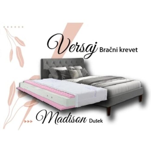  Versaj Bračni krevet 201x149x112cm + Madison Du&scaron;ek za bračni krevet 140x190cm Cene
