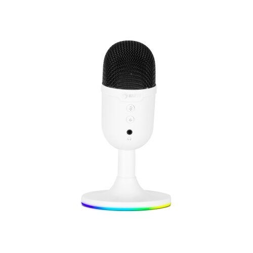 Marvo MIC-06 RGB WH MIKROFON BELE BARVE Cene