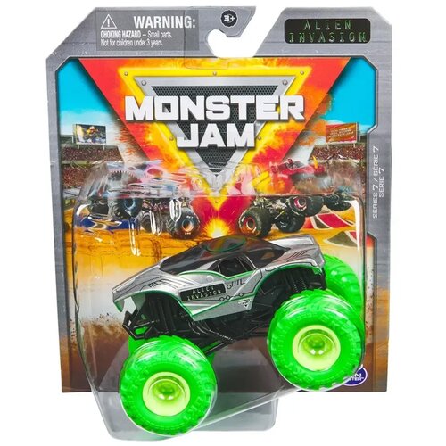 Spin Master Monster Jam: Alien Invasion monster truck avto &amp;ndash; 1/64 &amp;ndash; Slike