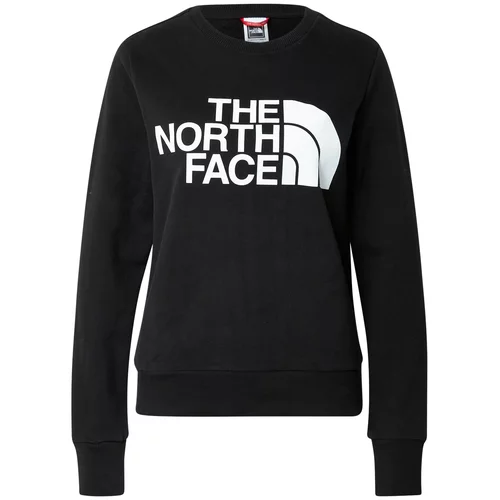 The North Face Sweater majica crna / bijela