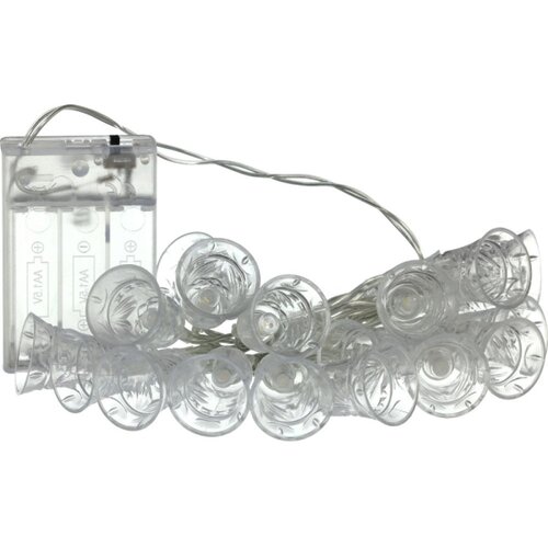 Retlux LED lanac 20xLED/3xAA/topla bela 2,2m zvončići Slike