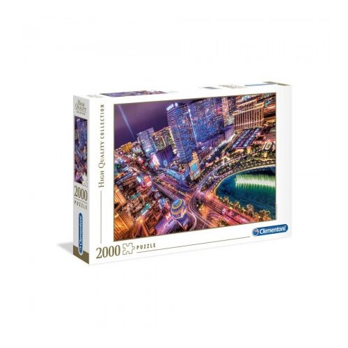 Clementoni Las Vegas sestavljanka/puzzle, 2000 kosov Cene