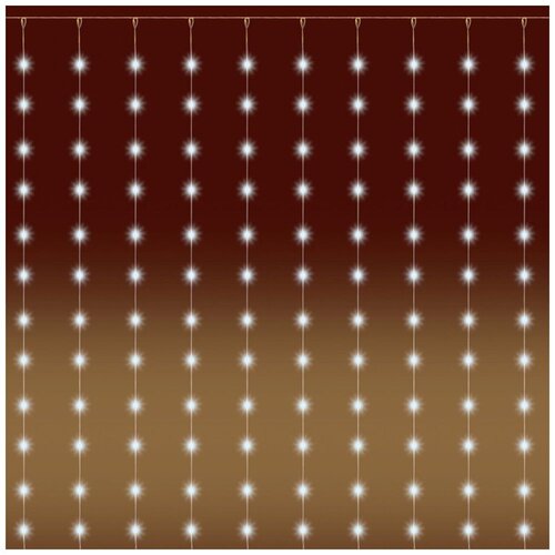 Home Micro LED svetlobna zavesa, 20 vrvic / 20 LED, topla bela, zunanji dizajn (MLF 400/WW) Cene
