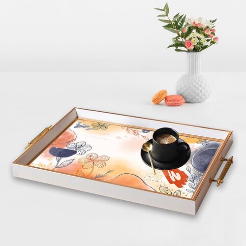 Aberto Design Poslužavnik TPB9795 50 x 29 x 3.5 cm, Šareni Cene