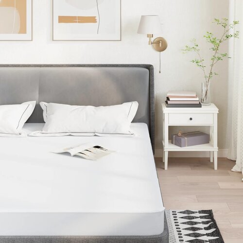VidaXL Za&amp;scaron;tita za madrac bijela 90x220 cm vodootporna Slike
