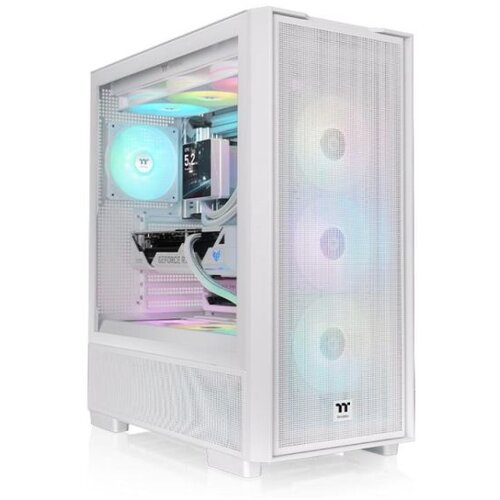 Thermaltake S380 TG ARGB SnowMid Tower, tempered glass4xARGB fans, VGA: 400mm Cijene