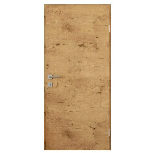 GETADOOR Lamineo Sobna vrata GLQ335 (650 x 2.000 mm, Smer odpiranja: Desno, Rjava, Cevasta iverka) Slike