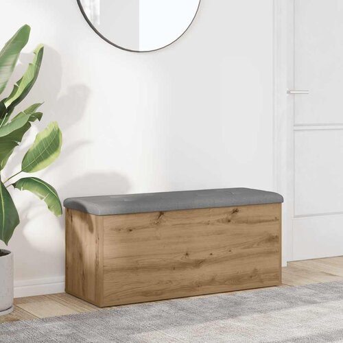 Klupa za odlaganje Artisan hrast 102x42x45 cm Inženjersko drvo Cene