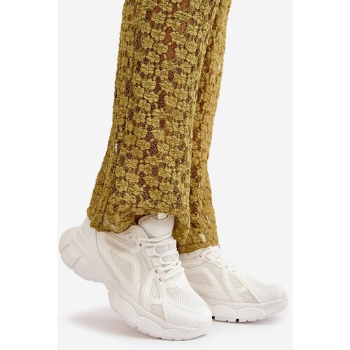 Kesi Women's sports sneakers white timoc Cene