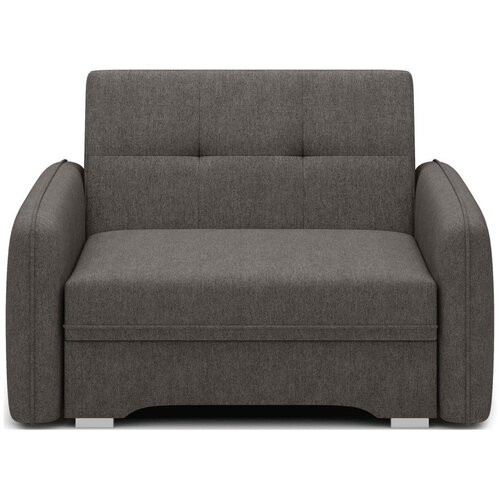 ELTAP Tamno siva sklopiva/s prostorom za odlaganje sofa od šenila 102 cm Laine – Cene