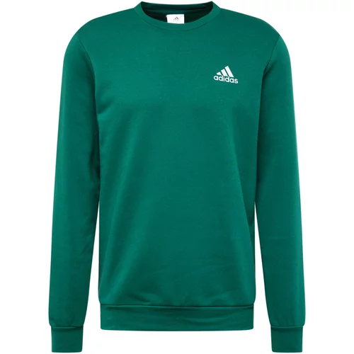 ADIDAS SPORTSWEAR Sportska sweater majica 'Essentials' zelena / bijela