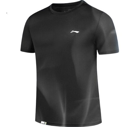 Li-Ning Mu&amp;scaron;ka majica, Okrugli izrez, Crna Slike