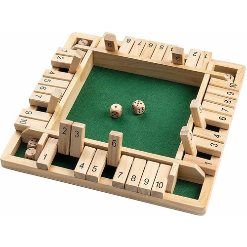 ED Društvena igra Wooden shut the box (4 igrača) 05-135000 Cene