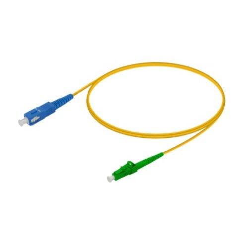 Exeshop Exelink patchcord sc/upc-lc/apc single mode, simplex, g652d, 3mm, 5 m ( exe025 ) Cene