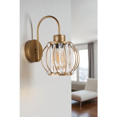 Opviq zidna lampa 9043-1A, zlatne boje Cene