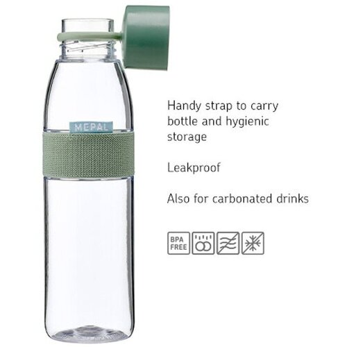  Svijetlo plava plastična boca za vodu 500 ml Ellipse &amp;ndash; Slike