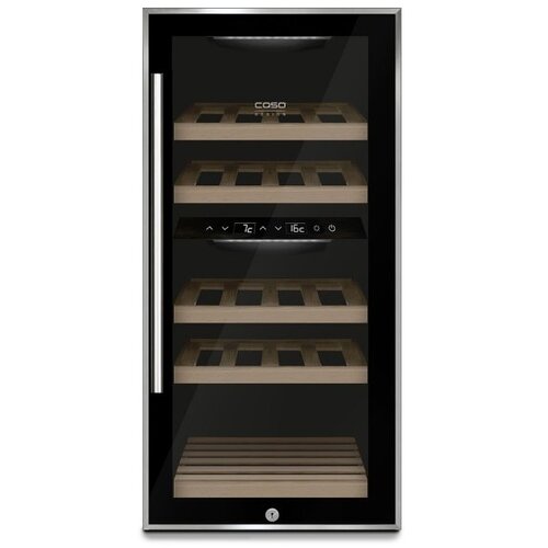 Caso Rashladna vitrina za vina WineComfort 24 crna OUTLET Cene