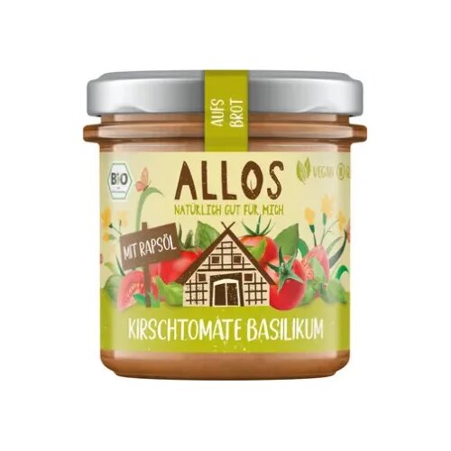 BIO namaz za kruh Kirschtomate Basilikum (cherry rajčica-bosiljak) - 140 g Cene