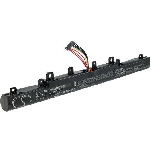 VHBW Baterija za Asus P1440 / P1448 / PE434, A41N1702-1, 2800 mAh Slike