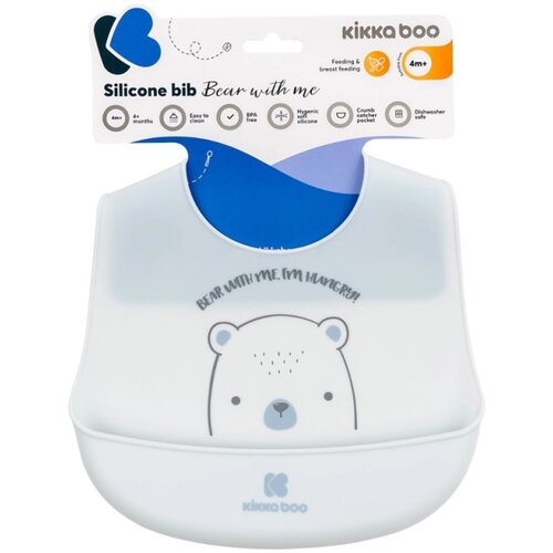  Silikonska portikla Bear with Me Blue KKB30044 Slike