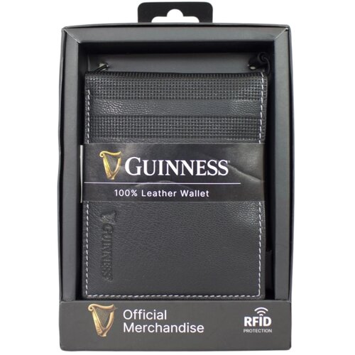 Guinness novčanik mu&scaron;ki kožni JBGNW08 sa rfid za&scaron;titom 120x90x20 guiness crna Cene