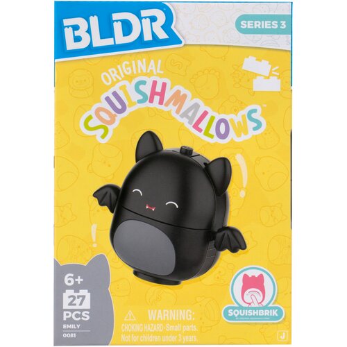 Squishmallows BLDR Osnovni set za slaganje - Emily W3, Crni Cijene