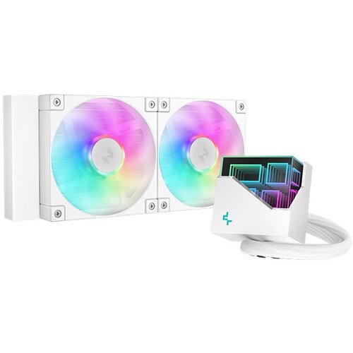DeepCool LT240 Processor All-in-one liquid cooler 12 cm White 1 pc(s) Cijene