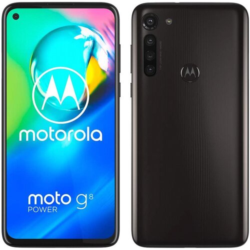 Motorola Obnovljeno - znaki rabe - Moto G8 Power crn 64 GB dual sim - vidne oznake uporabe obnovljeno, (21581529) Cene