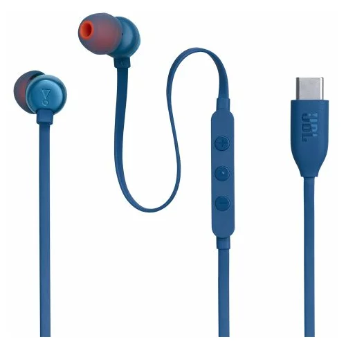 Jbl Tune 310 USB-C in-ear slušalice crne