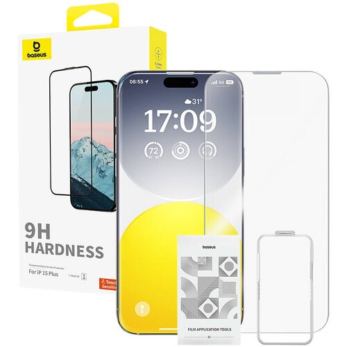 Baseus 0,3 mm Diamond kaljeno steklo za iPhone 15Plus, (20833622) Cene