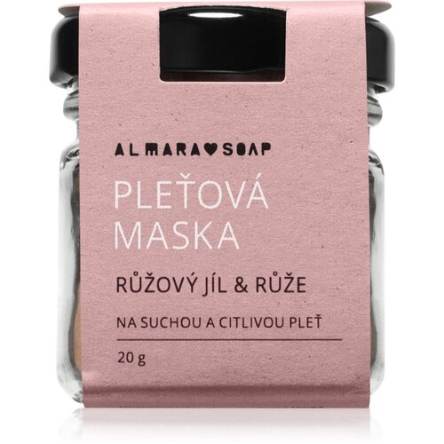 Almara Soap Face pomirjajoča maska za obraz za zelo suho in občutljivo kožo 20 g Cene