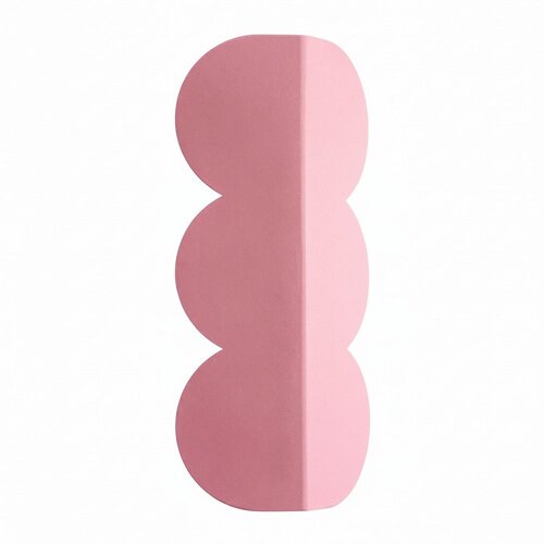 Thoro Rožnata aluminijasta stenska svetilka BISCUIT &ndash; Cene