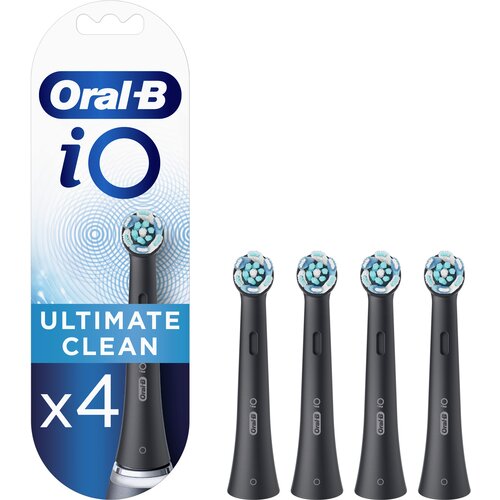 Oral-b iO Ultimate Clean nadomestne glave za zobno ščetko Black 4 kos Cene