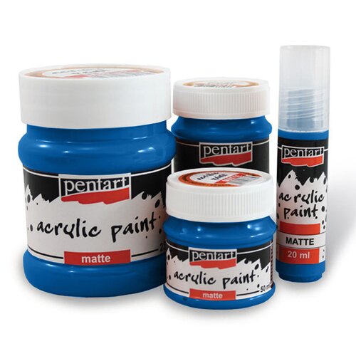  Akrilna boja mat - 230 ml  9724 blue Cene