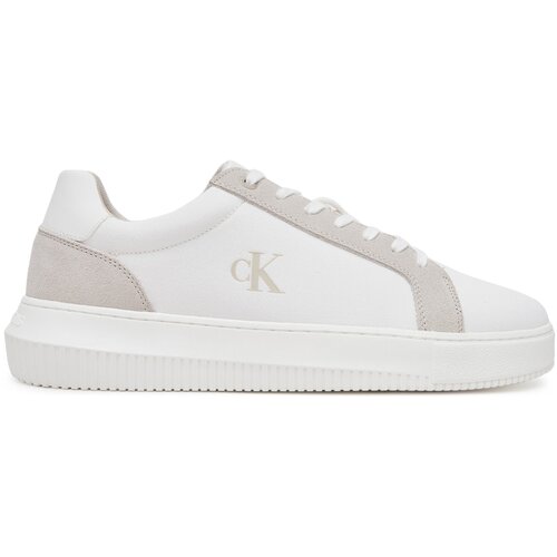 Calvin Klein Jeans Niske tenisice boja devine dlake (camel) / bijela Slike