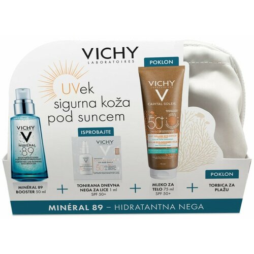 Vichy mineral 89 summer promo set - hidratantna nega Slike