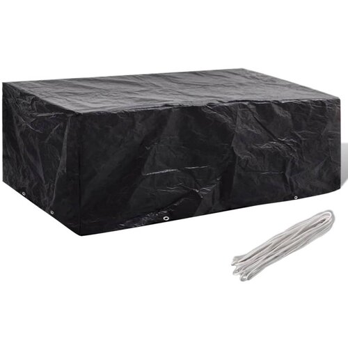 VidaXL Pokrivalo za vrtno pohi&amp;scaron;tvo z 8 obročki 200x160x70 cm Slike