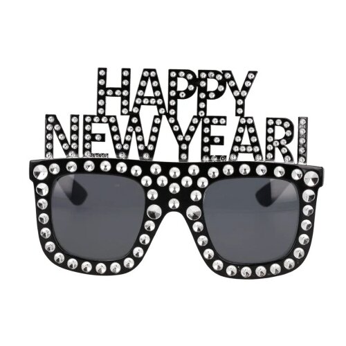 Festa droll naočare happy new year crna ( 710285 ) Slike