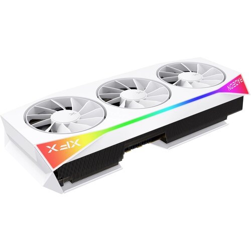 XFX RX 9070 XT 16GB Mercury Gaming RGB OC GDDR6 3 Fan white Slike