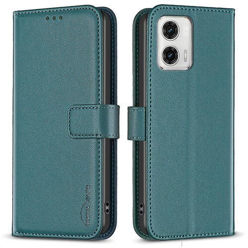 INORCO BINFEN COLOR BF17 denarnica usnjen ovitek za telefon za Motorola Moto G73 5G magnetna torbica za stojalo za telefon, (22033028) Slike