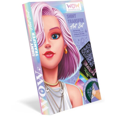 WOW Generation Kreativni set s transfer folijama Shiny Transfer Art Set Slike