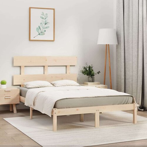  Za krevet od masivnog drva 200 x 200 cm Slike