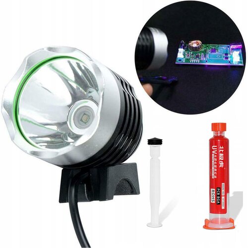 Rosfix SET RDEČA SOLDERMASKA Z DOZATORJEM IN UV LUČKO &ndash; 10 ML, 365 NM, USB 5V, 2 LED | ZA PCB, (5000036510) Cene