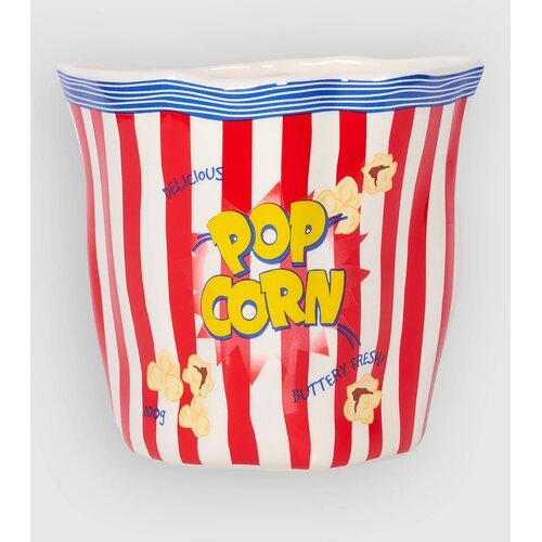 Bitten Popcorn Ceramic Decoration Vase multicolor Slike