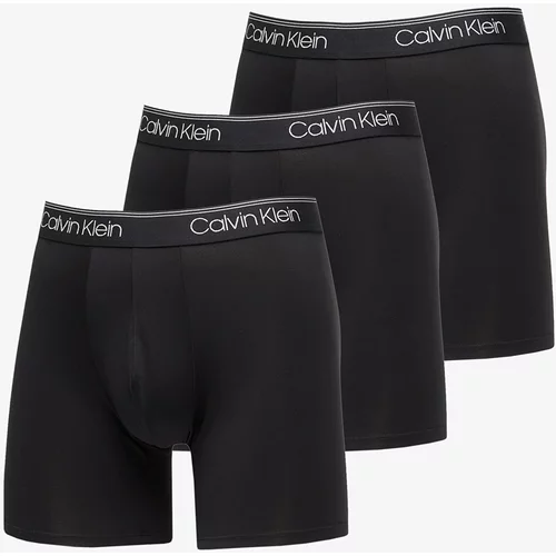 Calvin Klein Microfiber Stretch Boxer 3-Pack Black